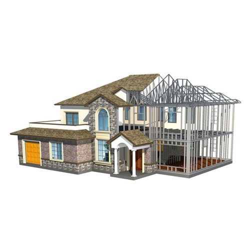 Casa pré-fabricada - VR SMART  - GUOLONG TECHNOLOGY CO.,LTD - com economia de energia / antissísmica / leve