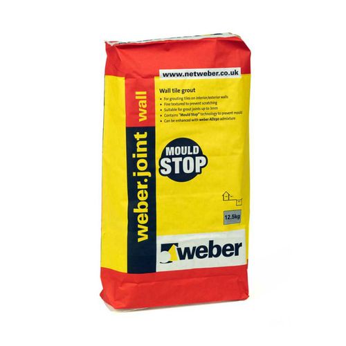 Argamassa de selagem de juntas - WEBERJOINT WALL - Weber - graute / para concreto / para alvenaria