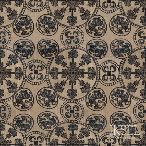 Papel de parede contemporâneo - RW908 Buyid Goats - Iksel Decorative Arts - em fibra de vidro / vinílico / com natureza