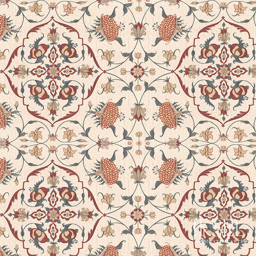Papel de parede contemporâneo - RW312 Shah Jahan - Iksel Decorative Arts - vinílico / em fibra de vidro / com natureza