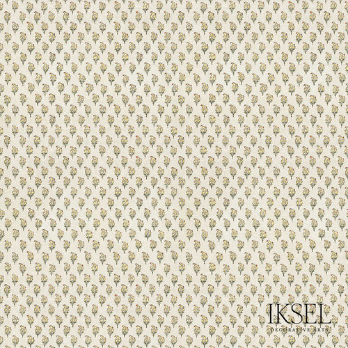 Papel de parede contemporâneo - RW931 Mogul Turban Boteh - Iksel Decorative Arts - vinílico / em fibra de vidro / com natureza