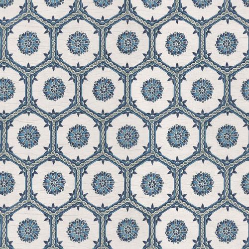 Papel de parede contemporâneo - IZNIK H&Uuml;RREM RW118 - Iksel Decorative Arts - em fibra de vidro / vinílico / com padrão geométrico
