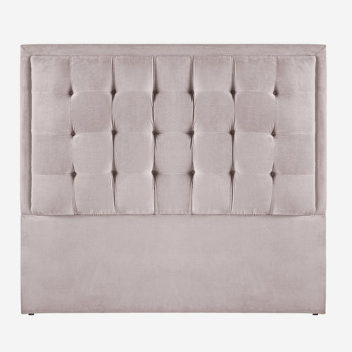 Cabeceira para cama de casal - COOL - CAMINO A CASA - clássica / em veludo / estofada