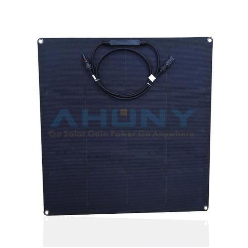 Painel solar plano - EGO P50W - SHENZHEN AHONY POWER CO.,LTD - flexível / black