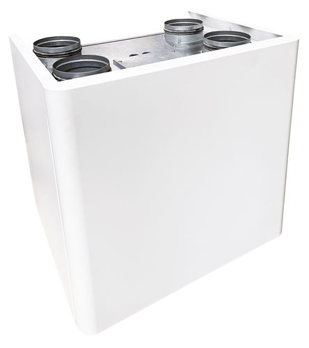 Unidade de ventilação centralizada - FITT AGIX® CROSS 300-400 - FITT Spa - de fluxo duplo / residencial / profissional