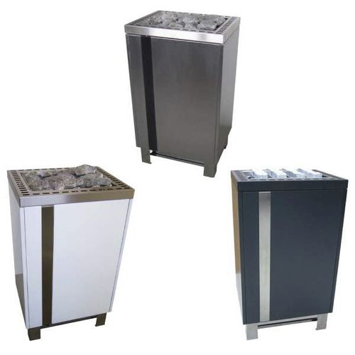 Forno para sauna seca elétrico - thermos tm48-s  - Fire Ice Systemtec Georg Zelger e.K. - 5 kW–10 kW / 10 kW–20 kW / em aço inoxidável