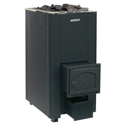 Forno para sauna seca a lenha - Harvia 50 sl  - Fire Ice Systemtec Georg Zelger e.K. - 20 kW–50 kW / de piso / metálico