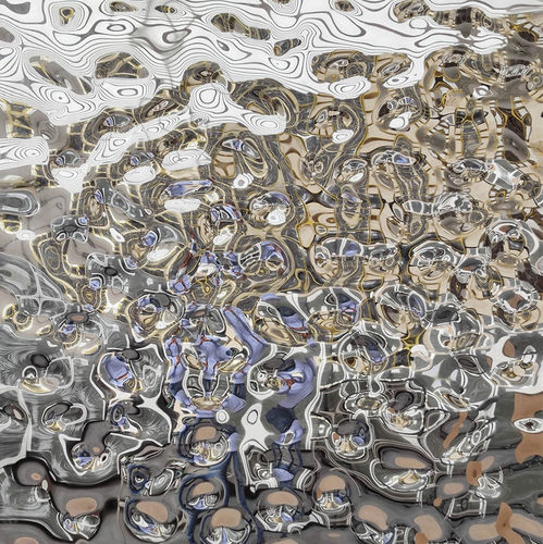 Chapa com relevos - BUMPS - EMBOSS PANELS - decorativa / em aço / em inox