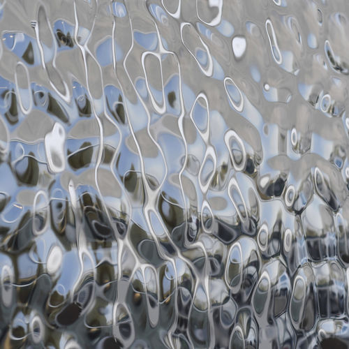 Chapa decorativa - CARAPAX - EMBOSS PANELS - com relevos / em aço / em inox