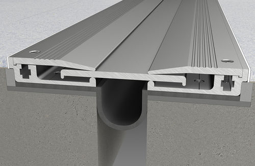 Parede antirruído vinílica - AB SERIES - CS Construction Specialties - para junta de dilatação