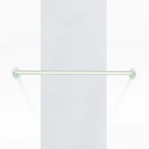 Varão para cortinas em poliamida - TD.D00 - STYLA s.r.l. - em aço / sob medida / de parede