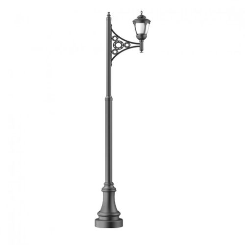 Poste de iluminação para espaços públicos - VETERIS - HB LUX LIGHTING - HB LUX TEKNOLOJI SAN VE TIC LTD - clássico / em alumínio / em policarbonato
