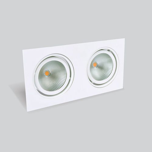 Downlight de embutir no teto - ORBIT DUO ADJUSTABLE  - HB LUX LIGHTING - HB LUX TEKNOLOJI SAN VE TIC LTD - de LED / retangular / IP20