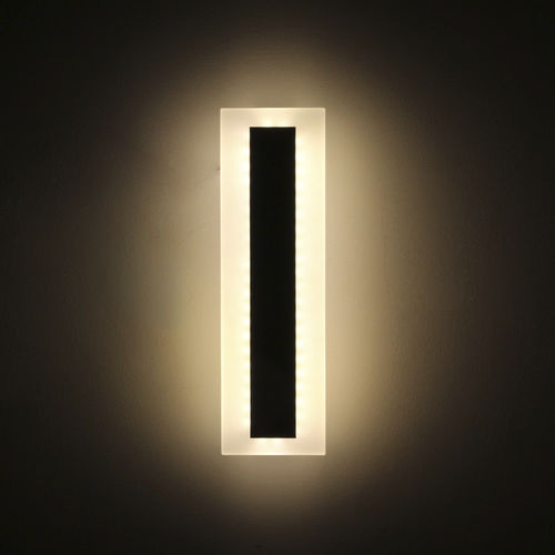 Arandela contemporânea - KD-LWL-LB30 - kindom opto-electronic co.,ltd - para ambiente interno / em alumínio / retangular