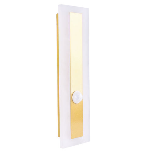 Arandela contemporânea - KD-LWL-LB30-IR - kindom opto-electronic co.,ltd - para ambiente interno / em alumínio / retangular