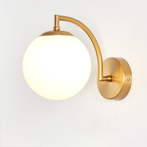 Arandela contemporânea - KD-LWL-ALH01 - kindom opto-electronic co.,ltd - para ambiente interno / em vidro / em aço