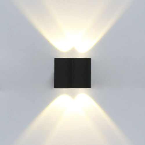Arandela moderna - KD-LWL-A20D - kindom opto-electronic co.,ltd - para ambiente externo / em alumínio / cilíndrica