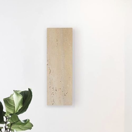 Radiador elétrico - Le Travertino - Chaleur Naturelle - 500 W / contemporâneo / em pedra natural