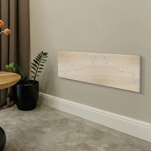 Radiador elétrico - Le Travertino - Chaleur Naturelle - 1001 W–1500 W / contemporâneo / em pedra natural