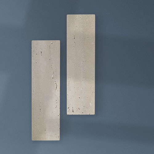 Radiador elétrico - Les Travertini - Chaleur Naturelle - 1000 W / contemporâneo / em pedra natural