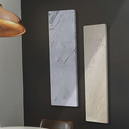 Radiador elétrico - Travertino  - Chaleur Naturelle - 1501 W–2000 W / contemporâneo / em pedra natural