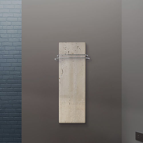 Aquecedor de toalhas elétrico - Le Fante Travertino - Chaleur Naturelle - 500 W / contemporâneo / em pedra natural