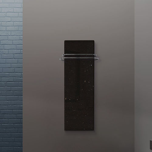 Aquecedor de toalhas elétrico - Le Fante Black Galaxy - Chaleur Naturelle - 500 W / contemporâneo / em pedra natural