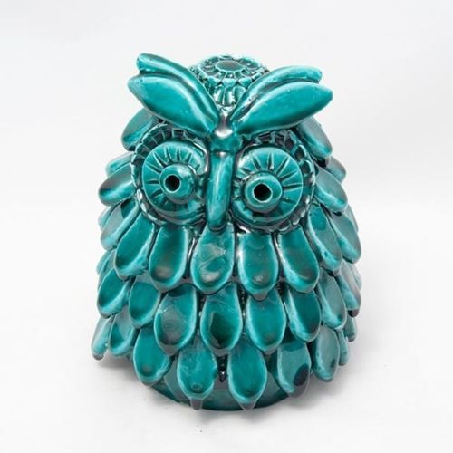 Escultura em cerâmica - GUFETTO - THE PIGGY BANK - mavi ceramica - de instalação livre / da linha comercial / azul