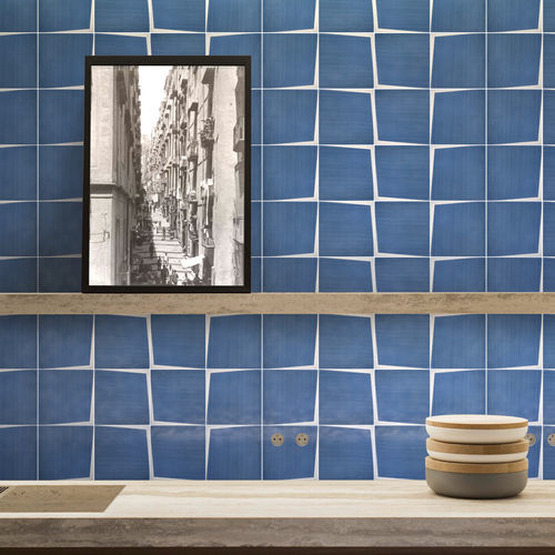 Placas de revestimento em cerâmica - Glazeless Tile - mavi ceramica - pintada / para ambiente interno / para ambiente externo