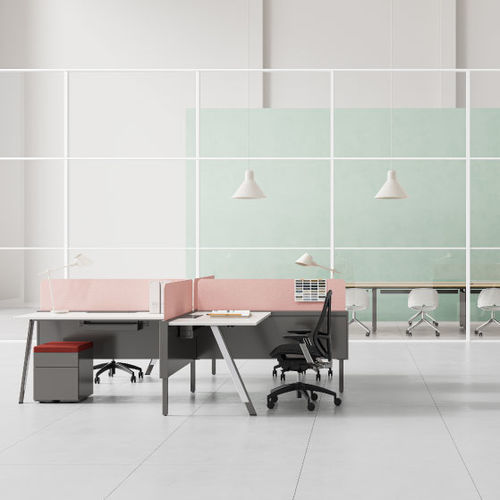 Estação de trabalho - VERDURE-X - Zhejiang Sunon Furniture Manufacture Co., Ltd. - de piso / contemporânea / em carvalho
