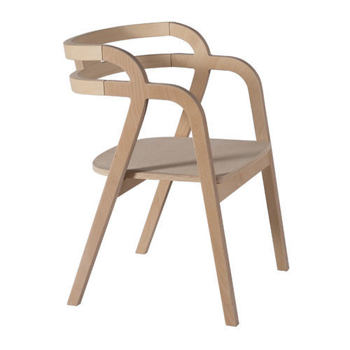 Cadeira contemporânea - P-331 - Papelci - em compensado / com base em madeira / com 4 pés