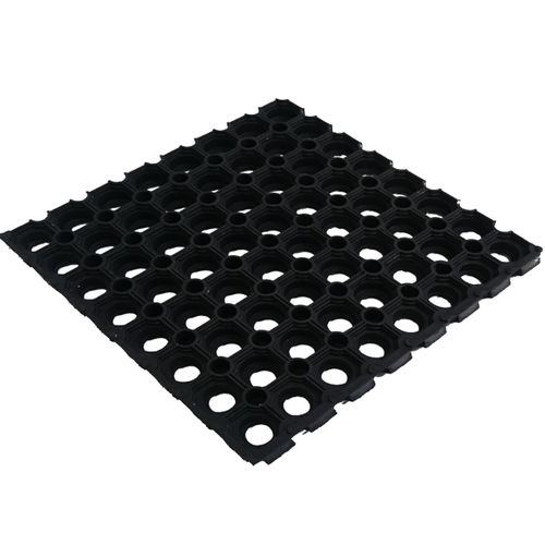 Grade de piso em borracha - Gei - para piso externo / para passarela / para degrau de escada