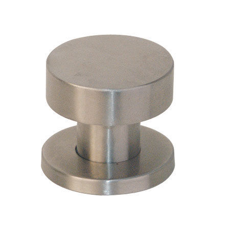 Puxador de porta tipo botão contemporâneo - 184/72S - cadap - em aço inoxidável