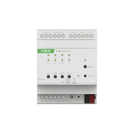 Atuador de comutação para sistema de automação residencial - AFVFT-07/10.1 - Guangzhou Video-Star Intelligent Corp., Ltd - protocolo KNX / em trilho DIN / da linha residencial