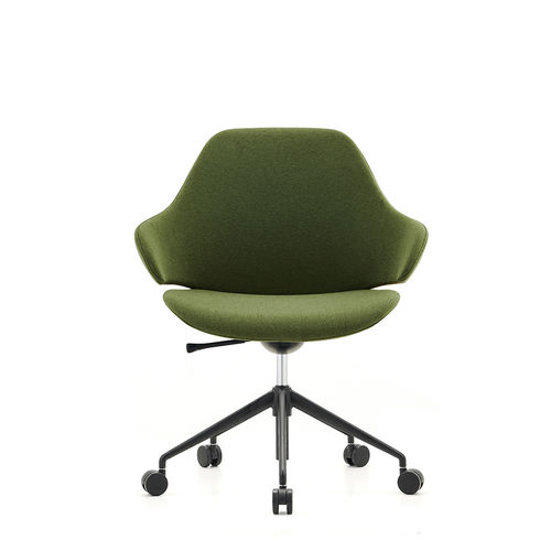Cadeira de escritório contemporânea - Yi  - Foshan Orcco Furniture Co., Ltd. - para ambiente interno / em tecido / com base em alumínio polido