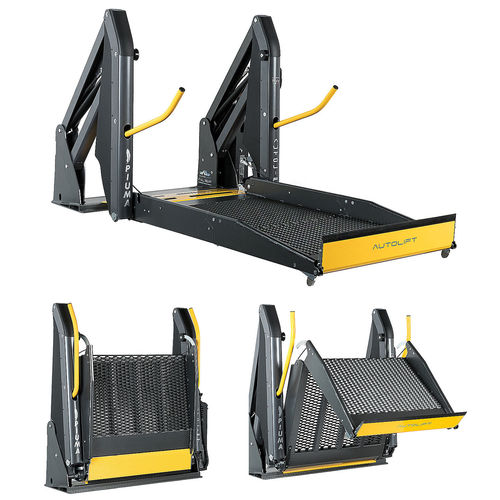 Plataforma elevadora para cadeira de rodas - BAS series - AUTOLIFT Srl - para instalação em veículo / para uso profissional / para ambiente externo