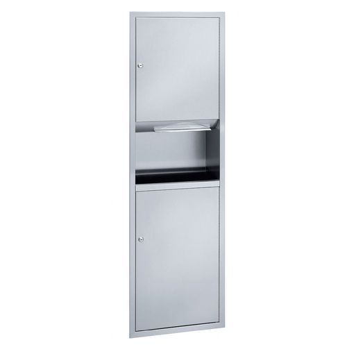 Dispenser de papel higiênico de embutir - P000000096 - ARITAN ENDÜSTRİYEL HİJYEN EKİPMANLARI SA - em aço inoxidável / acetinado / para banheiro coletivo
