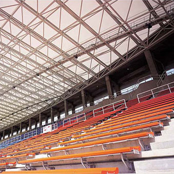 Membrana arquitetônica em tecido - FGT-800(STUDIUM IN FUKUOKA) - Chukoh Chemical Industries,Ltd. - de fibra de vidro / em fluoropolímero / em PTFE