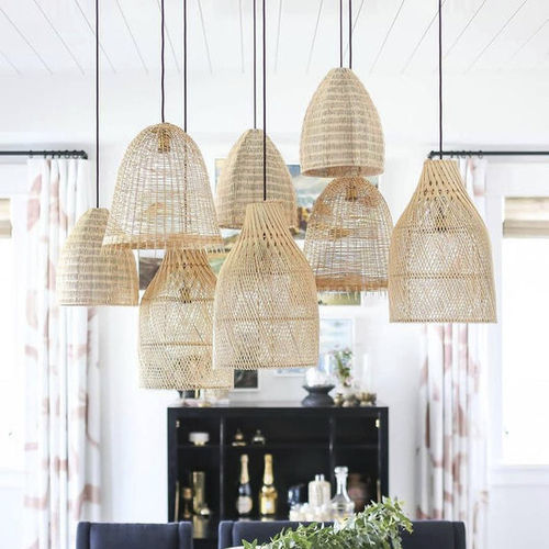 Pendente - STAGGERED SOUTHAMPTON - My Bali Living - em ratã / de design escandinavo / Wire