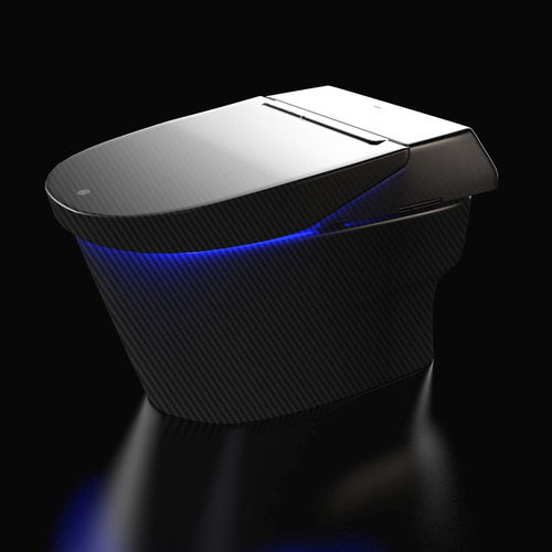 Vaso sanitário de piso - TOTO NEOREST - ALVARAE Design Studio - da linha residencial / oval / com iluminação LED integrada