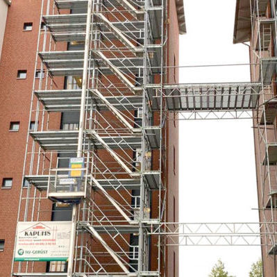 Andaime em alumínio - UNI 70/100 - MJ-Gerüst GmbH - em aço / alto