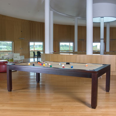 Mesa de sinuca contemporânea - Sydney - cirillobiliardi snc - da linha residencial / da linha comercial / em nogueira