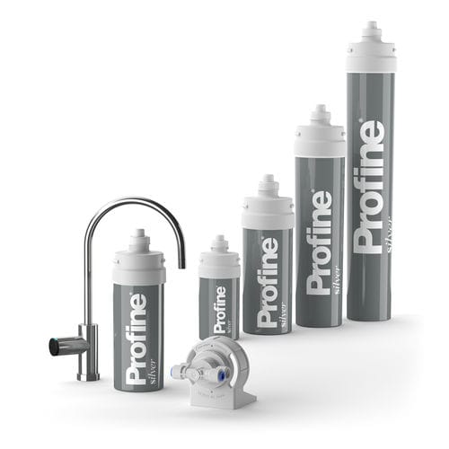 Filtro de água bacteriostático - Profine Silver - Profine - sob pia ou lavatório / da linha residencial / de carvão ativado