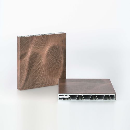 Painel sanduíche para parede divisória - DOLUFLEX®  - Ercole Marelli Doluflex Srl - para teto / para porta / 2 faces madeira