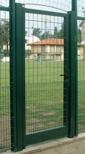 Portão de abrir - LUDUS - Emmegi spa - em aço-carbono / com barras / manual