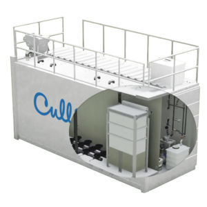 Microestação de tratamento para água - MEMBRANE BIOREACTOR - Culligan - de lodo / metálica / móvel