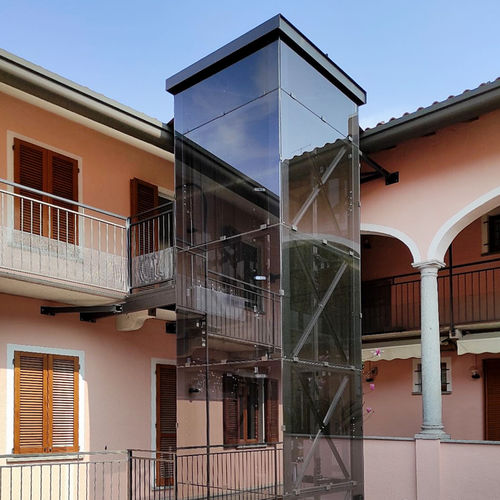 Elevador para ambiente externo - Suite - NOVA Elevators - elétrico / hidráulico / residencial