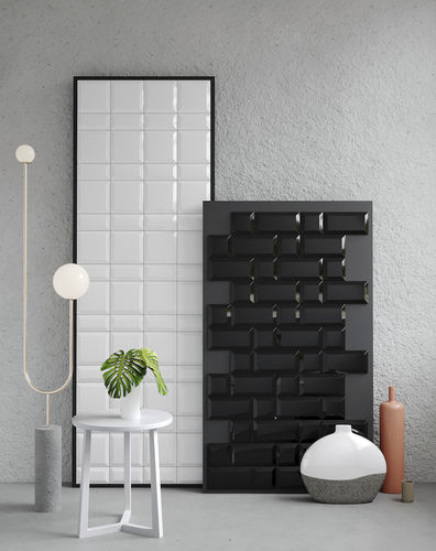 Placas de revestimento em cerâmica - Basics - COBSA - brilhante / para ambiente interno / para banheiro