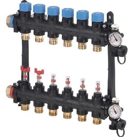 Conexão para isolamento de tubo - VARIO M - Uponor - em plástico / de coletor