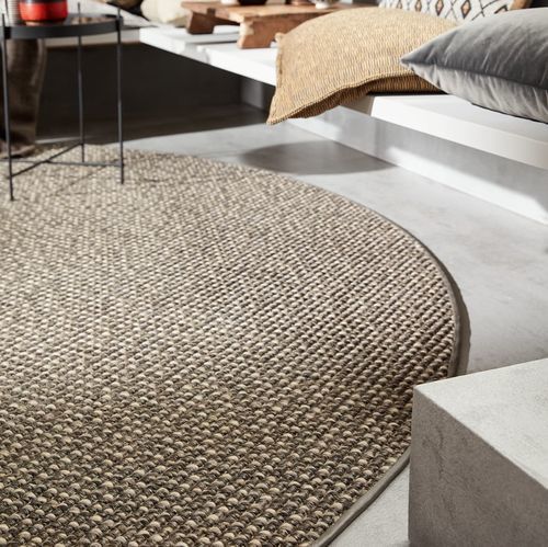 Tapete contemporâneo - NOMAD - JAB ANSTOETZ FLOORING - padrão iridescente / de sisal / de lã